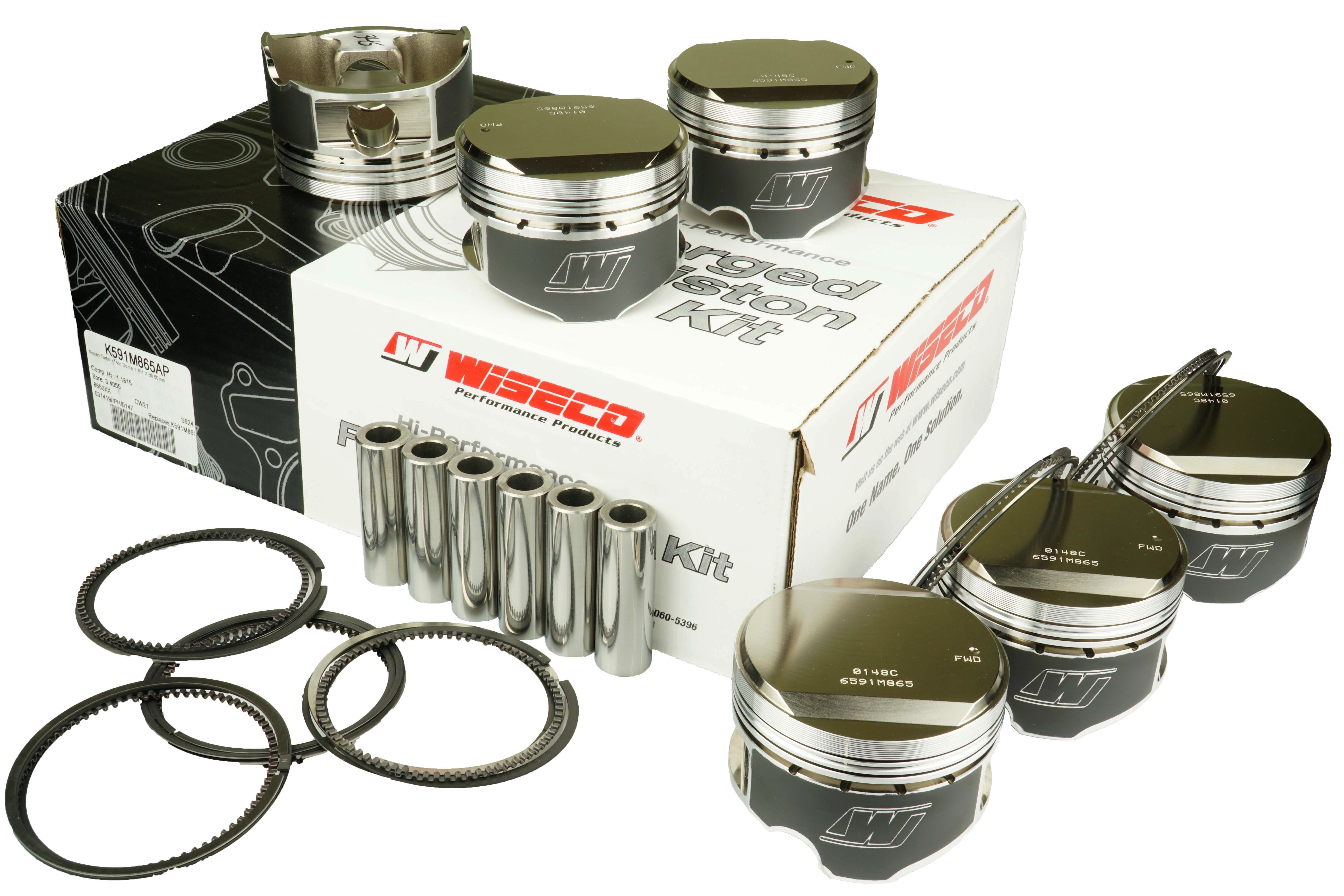 Second image of Schmiedekolben Wiseco K605M955 für Nissan 350Z & Infiniti G35 VQ35DE 3.5l V6 24V Bore 3.760 (95.50mm) Size STD CR 8.8