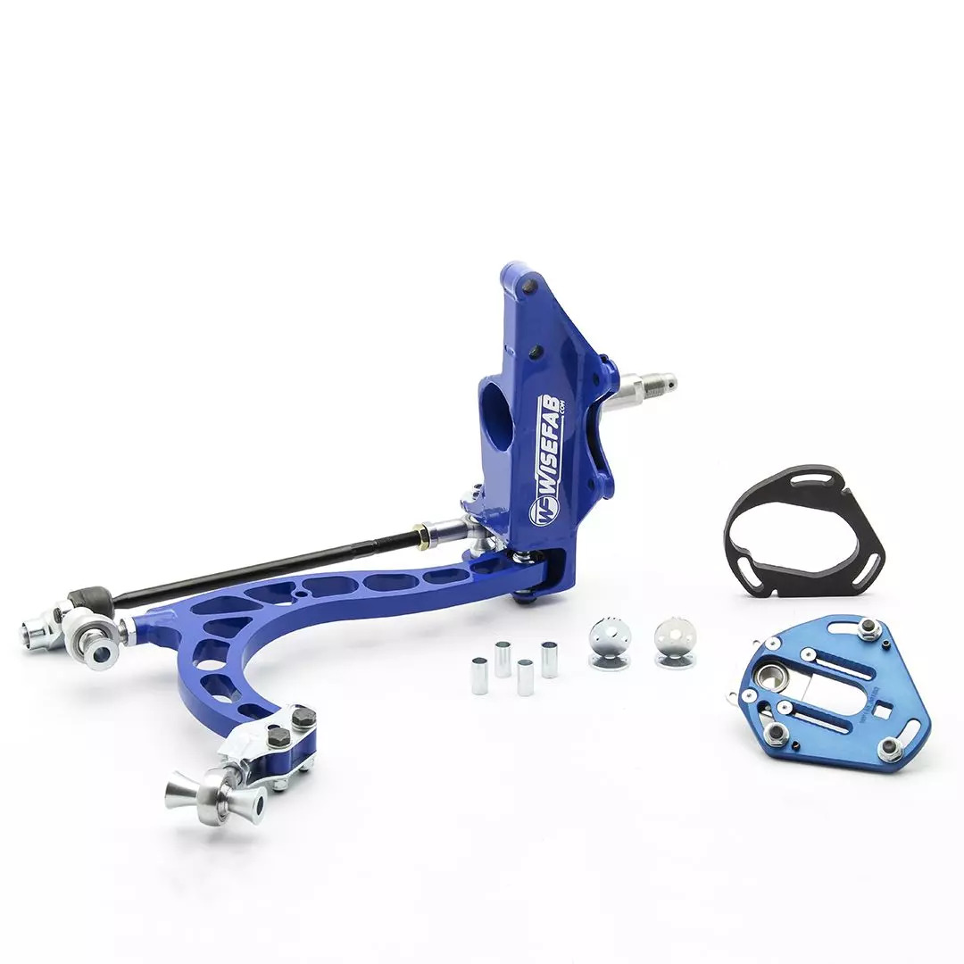 Second image of Nissan S13 Front V2 Drift Angle Lock Kit mit Rack Offset Spacern Wisefab