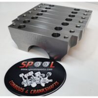 Spool Imports RB Billet Main Caps Set and Girdle Plate